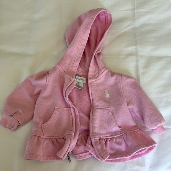 Ralph Lauren Other - Ralph Lauren, baby girl, size 3 months jacket with hood